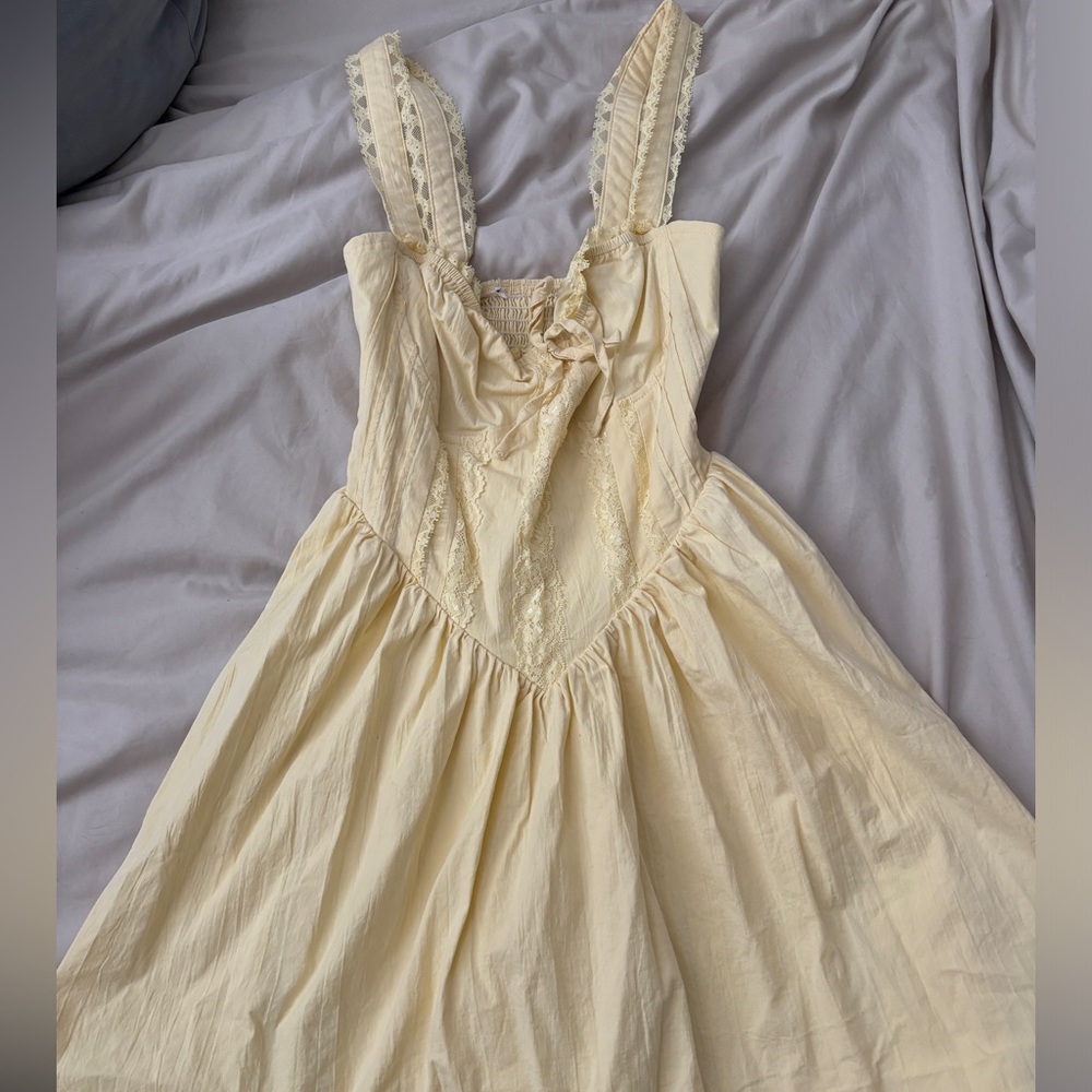 Yellow Princess Polly Dress